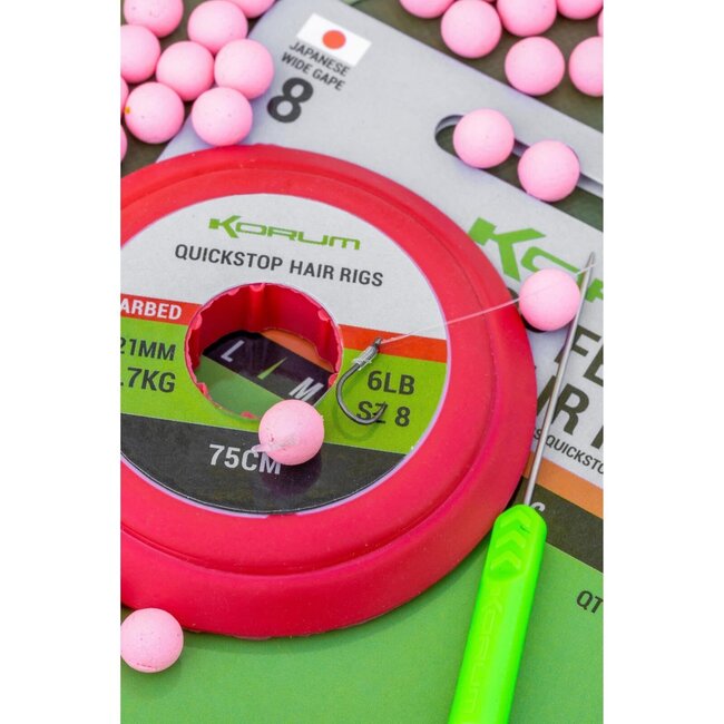 Korum limitless quickstop feeder hair rigs