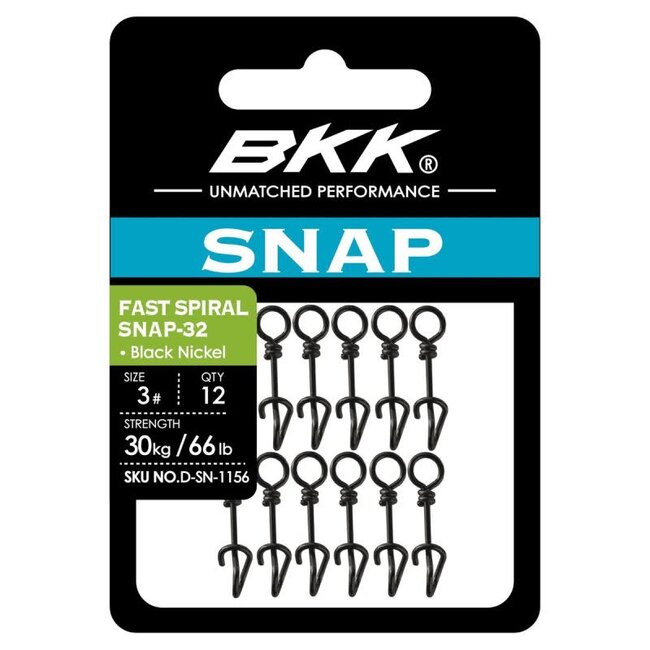Bkk fast spiral snap 32
