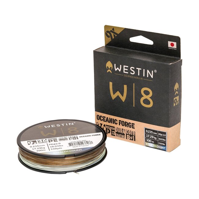 Westin w8 9 braid oceanic force 300mt