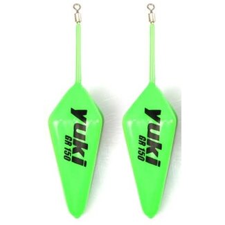 yuki pyramide strandlood green - glow in the dark