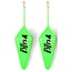yuki pyramide strandlood green - glow in the dark