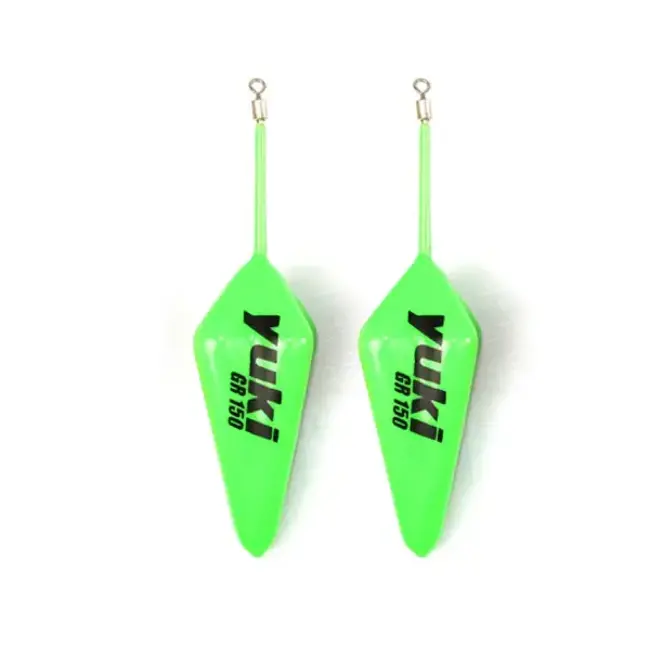 yuki pyramide strandlood green - glow in the dark