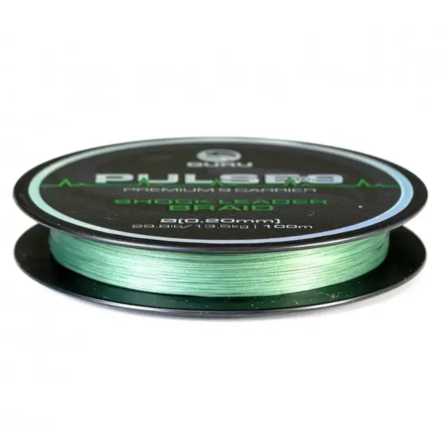 Guru pulse 9 - premium 9 carrier shock leader braid