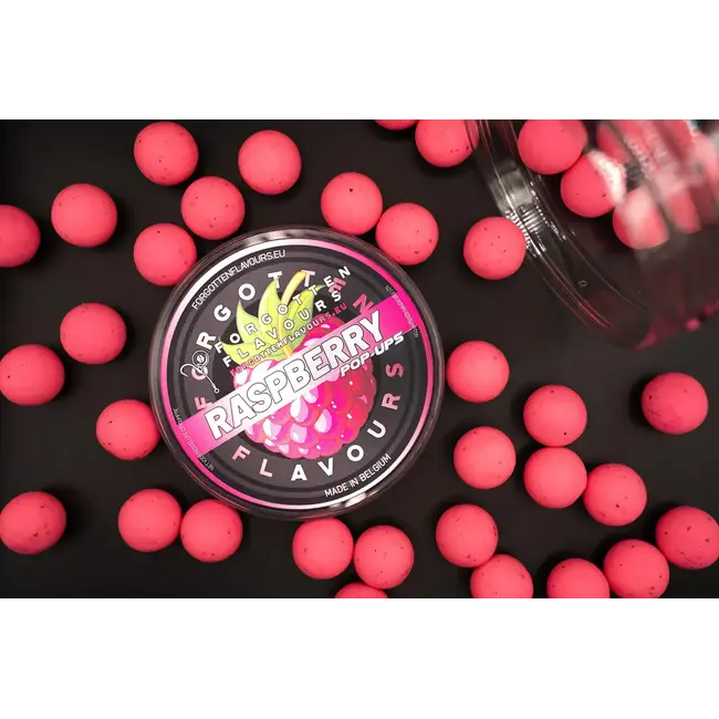 Forgotten Flavours rasberry pop-ups