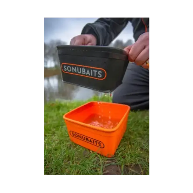 Sonubaits eva bait tub & strainer set
