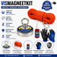 Elite magneet set 180 kg inclusief koffer
