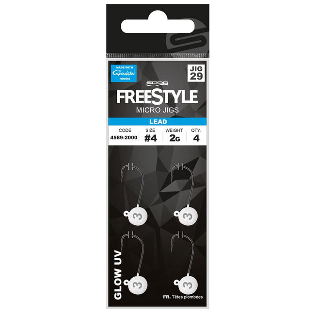 Freestyle micro jigs glow white