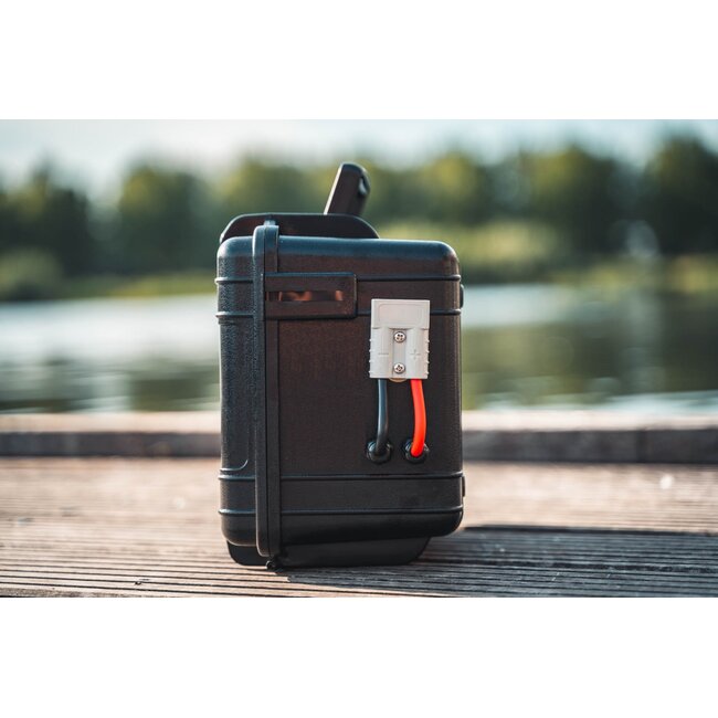 Voltacase outdoorbox 210ah zwart (waterdicht ip67)