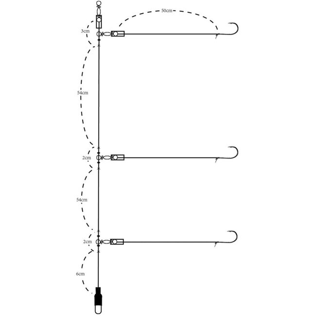 yuki atlantic rig flat  |  platvis & paling onderlijn