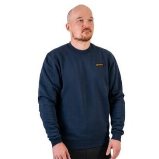 Guru patch crew neck navy