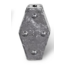 Zebco grunblei  -  botlood 30 gram  (2 stuks)