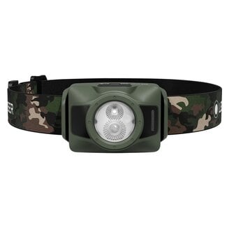 Ledlenser hf4r rgb  camo box hoofdlamp  |  650 lumen 130 meter