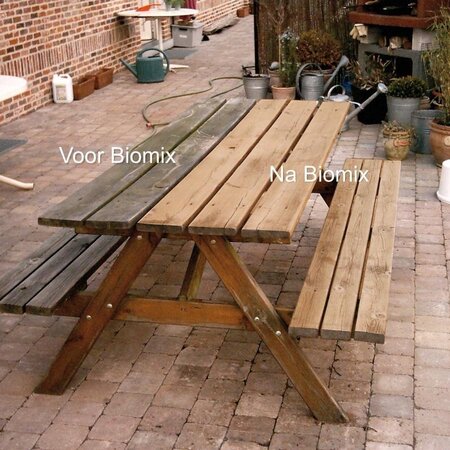 Biomix - 5 Liter - Groeneaanslag Verwijderaar - Hardnekkig -  Biologisch - Garden Select