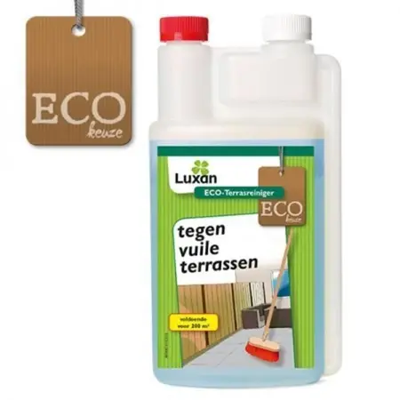 Luxan Eco Terrassenreiniger 1 Liter - Für eine schöne und saubere Terrasse - Garden Select