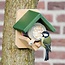 CJ Wildlife Bird Peanut Butter In Pot Holder For All Wild Birds - Hang On Wall, Tree Or Fence