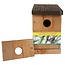 Birdhouse - Nesting Box Brown - For Many Birds Like Great Tits And Sparrows - Budget Christmas Gift