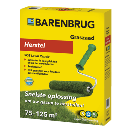 Barenbrug SOS Lawn Repair (Herstel 2 Kg. - Snel Herstel Van Het Gazon - 100 M2