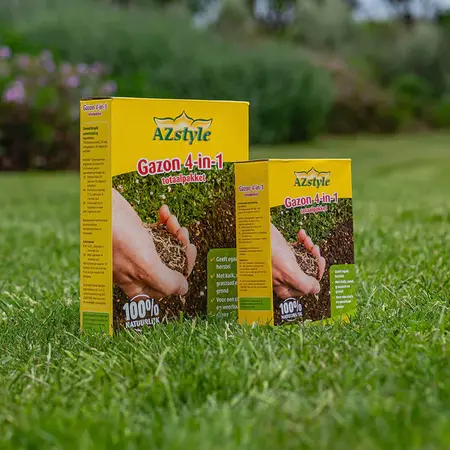 Lawn Restoration 4 in 1 - 500 Gramm Rasensaatgut - Gesamtpaket - Garden Select