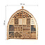 Buzzy Bird Home Insect Hotel Giant 103x22.5x110 left+right - Garden-Select.com