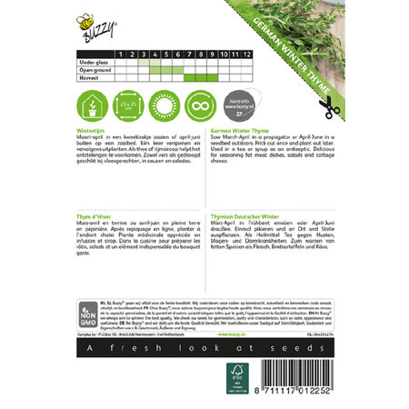 Buzzy Winter Thyme - Perennial Herb - Buy Fresh Or Dried - Herbal Seeds?