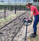 EGI Auger Set - Includes 3 Drills - 4 Stroke Petrol Auger Machine