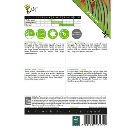 Buzzy Stem Lettuce Beans - Sonata - Bean Seeds Buy? - Early Low Stem Beans