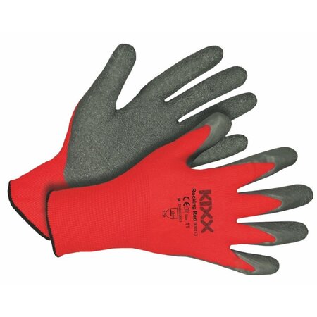 KIXX Garden Gloves - Rocking Red - Size 11 - Prof Quality - Garden-Select.com