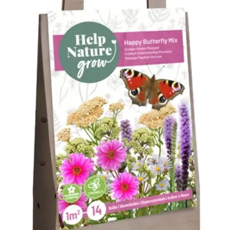Happy Butterfly Mix - 14 Bollen - Trekt Vlinders Aan In De Tuin - Garden-Select.com