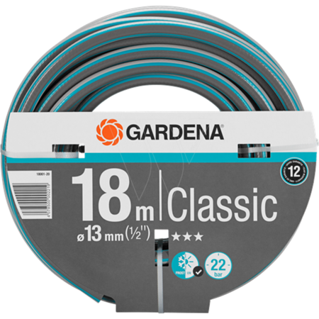 Gardena Garden hose - 18 metres - 13 mm 1/2 - Durable & Flexible - Garden-Select.com