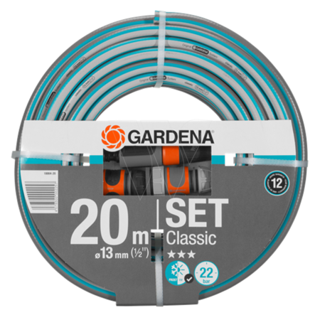 Gardena Classic Tuinslang 1/2" Incl Armaturen 20 m - Tuingereedschap Kopen? Garden-Select.com