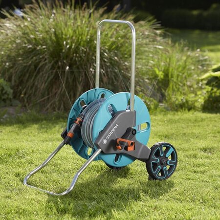 Gardena Slangenwagen CleverRoll M set + 20m slang - Compleet - Universeel - Garden-Select.com