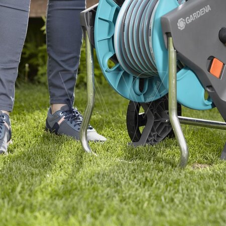 Gardena Slangenwagen CleverRoll M set + 20m slang - Compleet - Universeel - Garden-Select.com