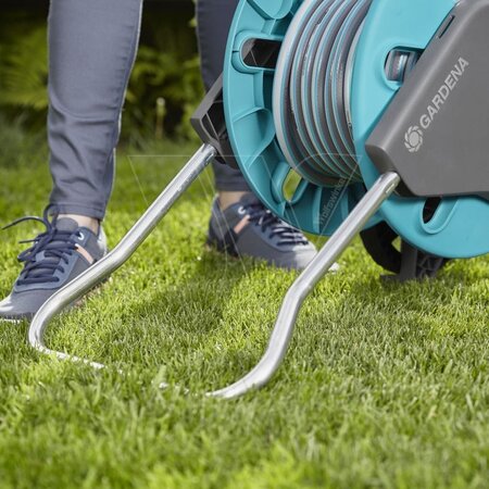 Gardena Slangenwagen CleverRoll M set + 20m slang - Compleet - Universeel - Garden-Select.com