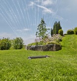 Gardena Oszillierender Sprinkler Aquazoom L / 28 - 350 m2 - Gartenregner / Rasensprenger kaufen?