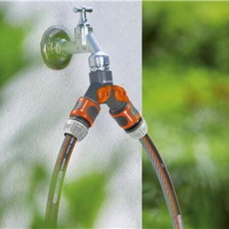 Gardena 2-wegventiel 1/2" - Waterverdeler Kopen? - Tuin & Water - Garden-Select.com