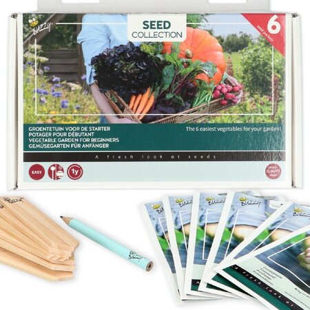 Buzzy Buy Vegetable Collection with 6 Types of Seeds? - Easy Vegetables For Starters