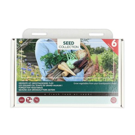 Buzzy Vegetable Collection - 6 Types of Vegetable Seeds - Buy Forgotten Vegetables?