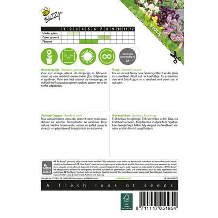 Buzzy Viola - Bambini - Buy Flower Seeds Online? Garden-Select.com