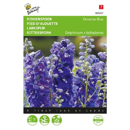 Buzzy Larkspur - Blue - Perennial - Buy Flower Seeds? Garden-Select.com