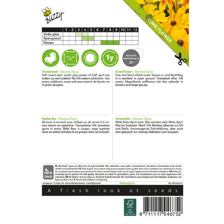 Buzzy Cone Flower - Gloriosa Daisy - Buy Sturdy Annual Plants? Garden-Select.com