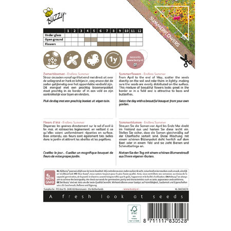 Buzzy Summerflowers - Endless Summer - 5 Months of Flowers - Buy Flower Seeds?