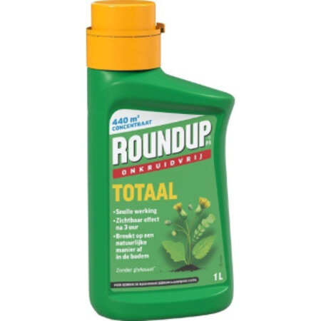 Roundup Natural 1000 ml. Voor 440 m2 - Onkruidbestrijding - Tegen Onkruid En Mos