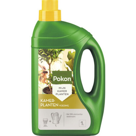 Pokon Houseplant Nutrition -1 litre - For Green Plants - Garden Select