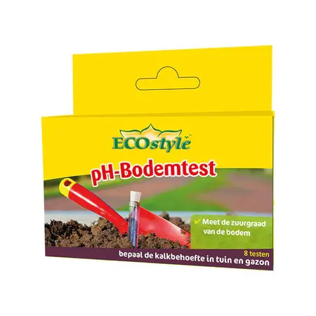 ECOstyle PH Soil Test - 8 Testing - Garden-Select.com