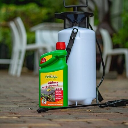 ECOstyle Ultima Against Weeds - 1020 ml. - Weed & Moss Killer - Garden Select