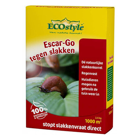 ECOstyle Schneckenkorn 2,5 kg. - Escar Go - Gegen Schnecken