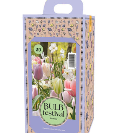 Box Geburtstag Mit 30 Gemischten Blumenzwiebeln - Geschenke für jeden Anlass