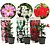 Mandevilla Mix - Rood, Wit, Roze - 3 Planten