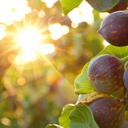 Feigenpflanzen "Ficus Carica" - Mediterrane Pflanzen - Süße Früchte - 3 Pflanzen