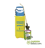 Combination deal Pressure sprayer 5 litres and Greenfix Zero weed killer 250 ml